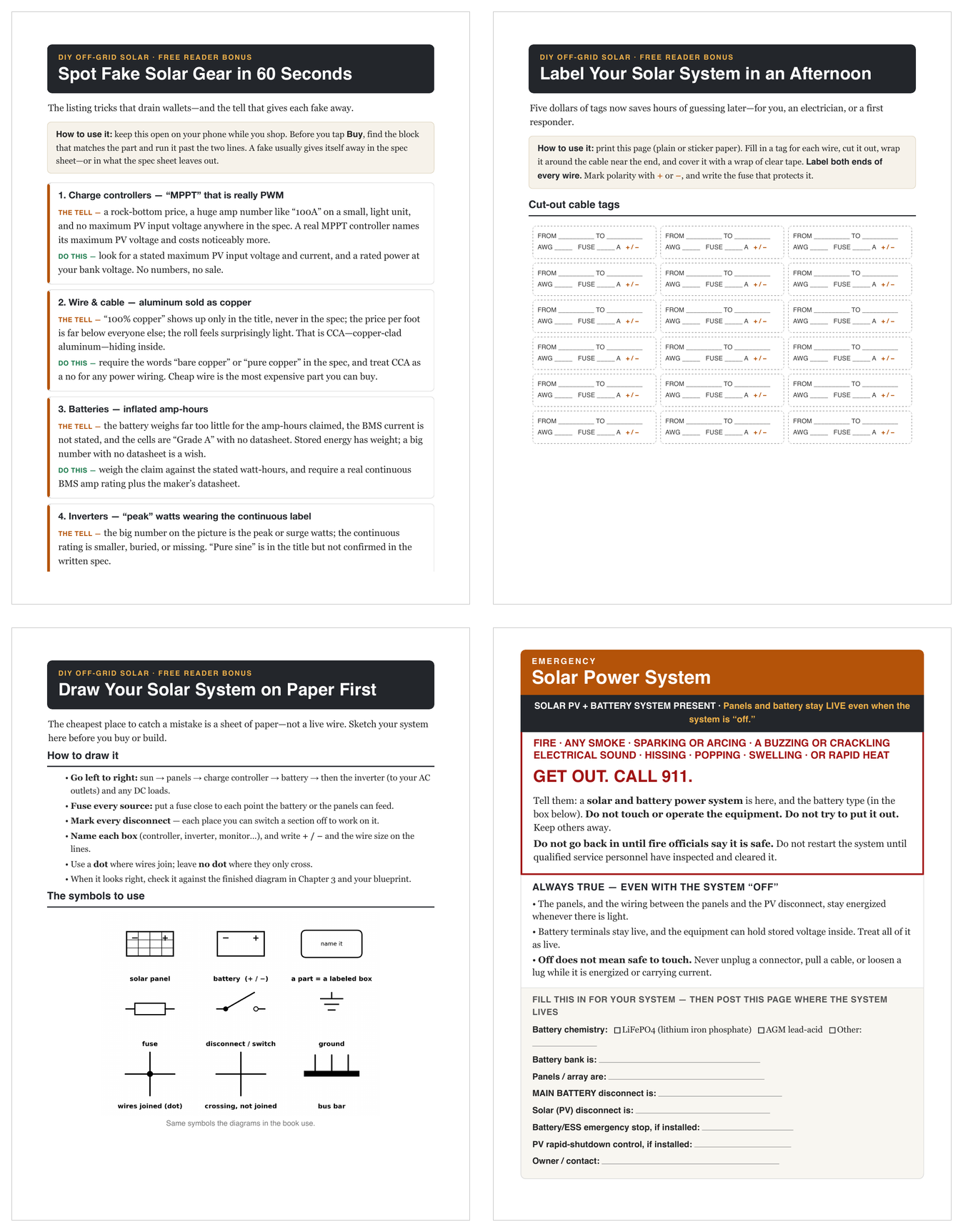 the printable bonus tools